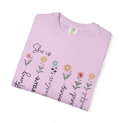She Is — Mom Graphic T-Shirt