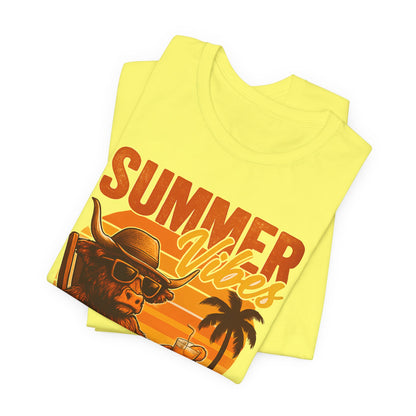 Highland Cow T-Shirt — celebrate summer Graphic Tee