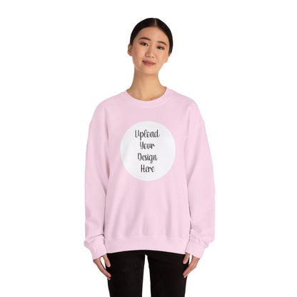*Custom Crewneck Sweatshirt — Gildan Various Colors - Upload Your Design