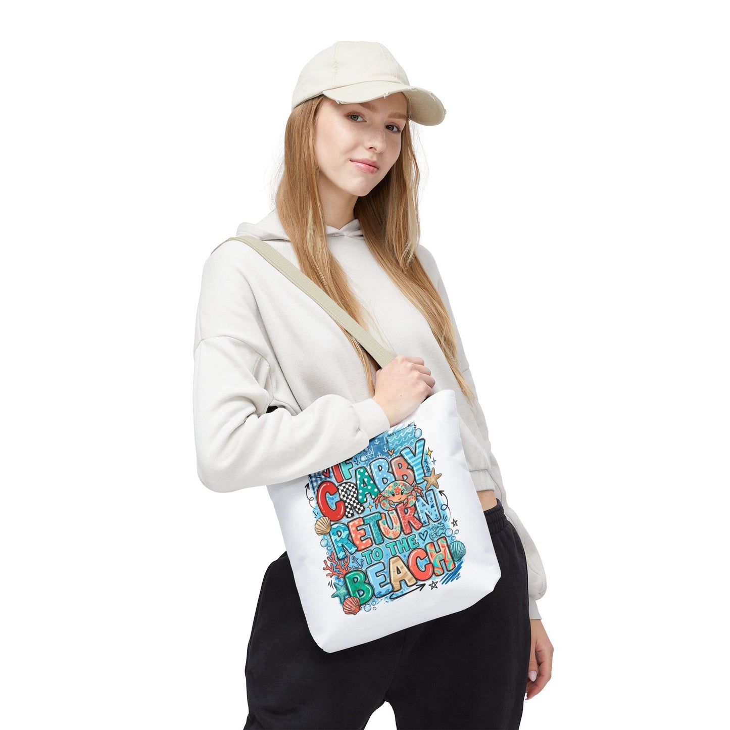 Crabby — Beach-Ready AOP Carryall