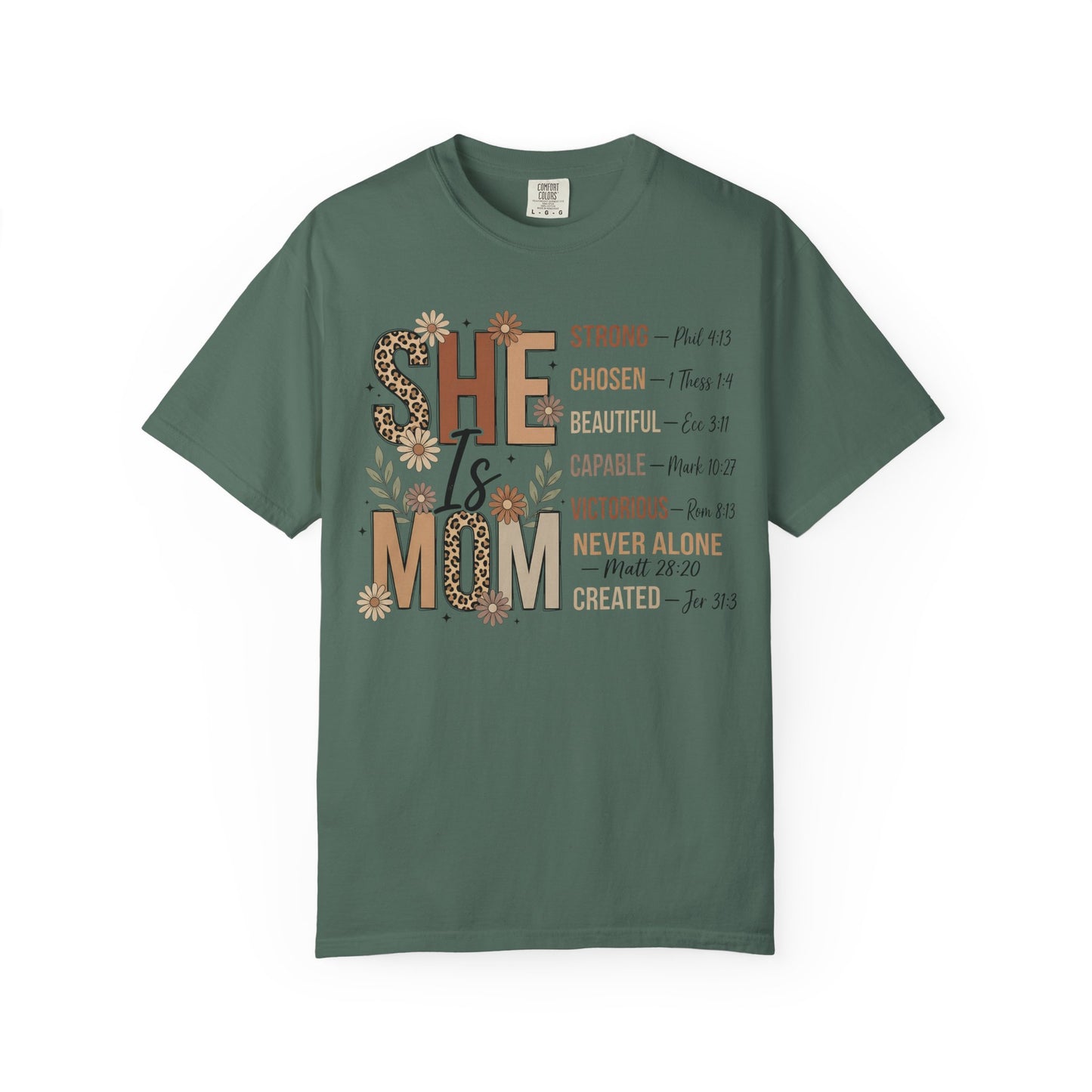 She Is Mom — Mom Graphic T-Shirt