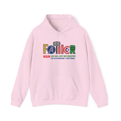 Superhero Father — Graphic Hoodie