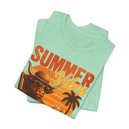 Highland Cow T-Shirt — celebrate summer Graphic Tee