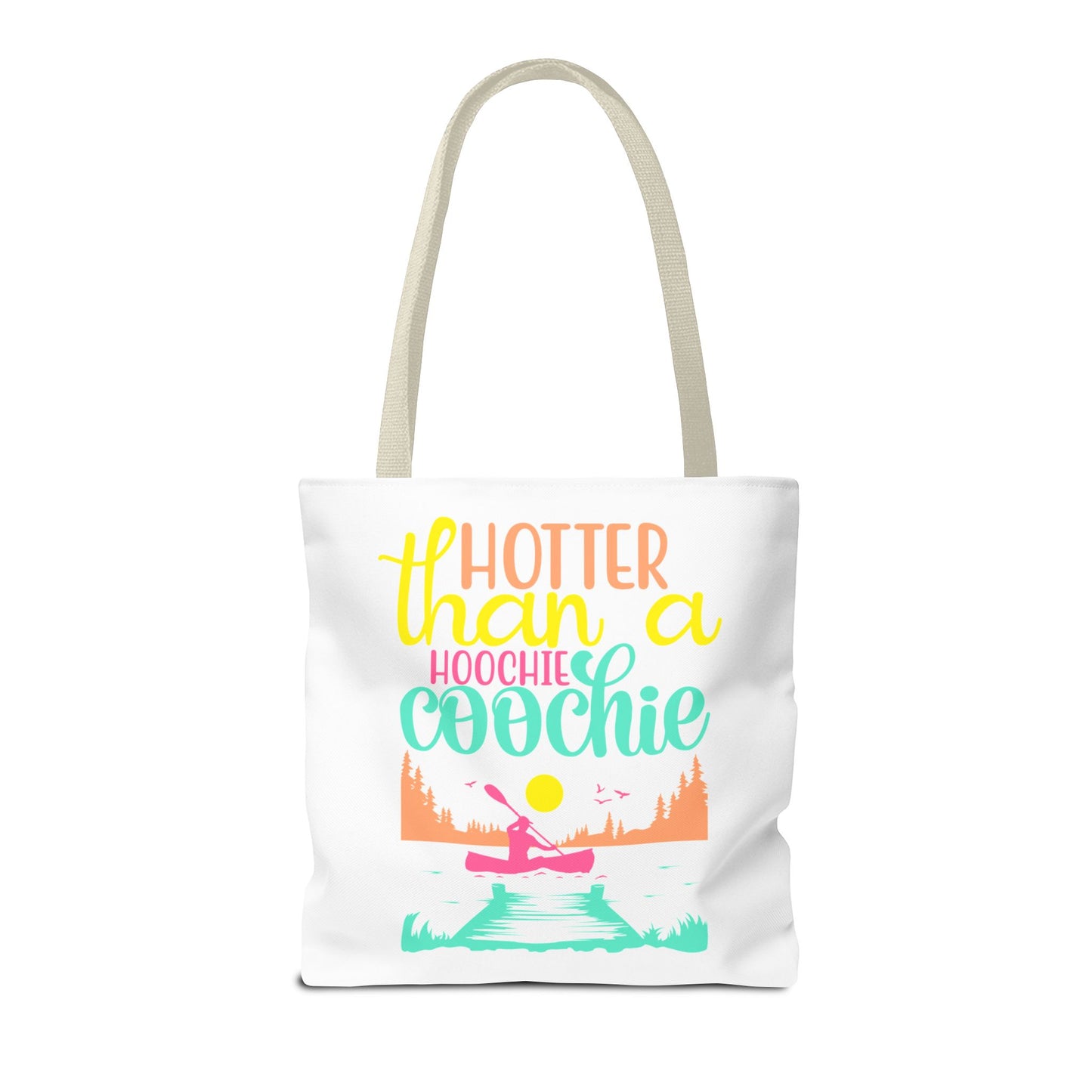 Hotter Than A Hoochie Coochie — Beach-Ready AOP Carryall