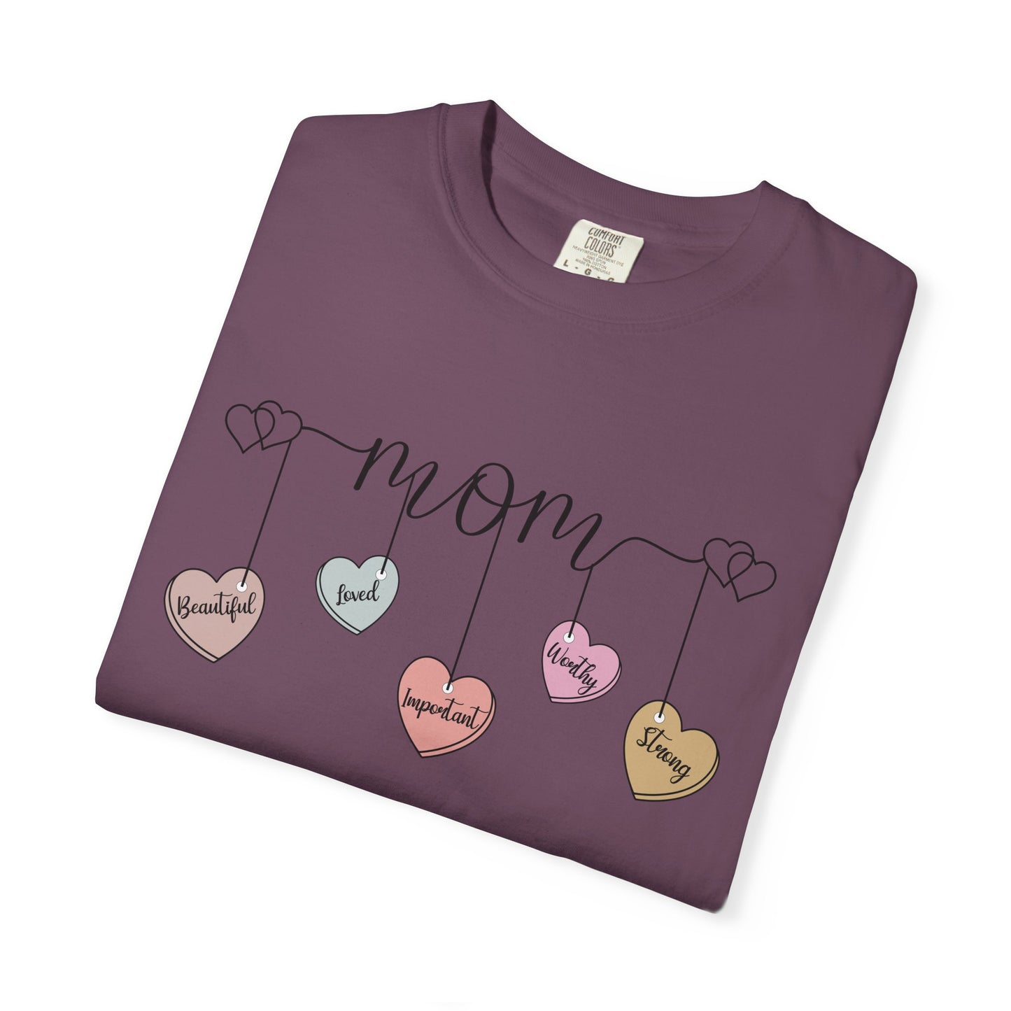 Mom Hearts — Mom Graphic T-Shirt
