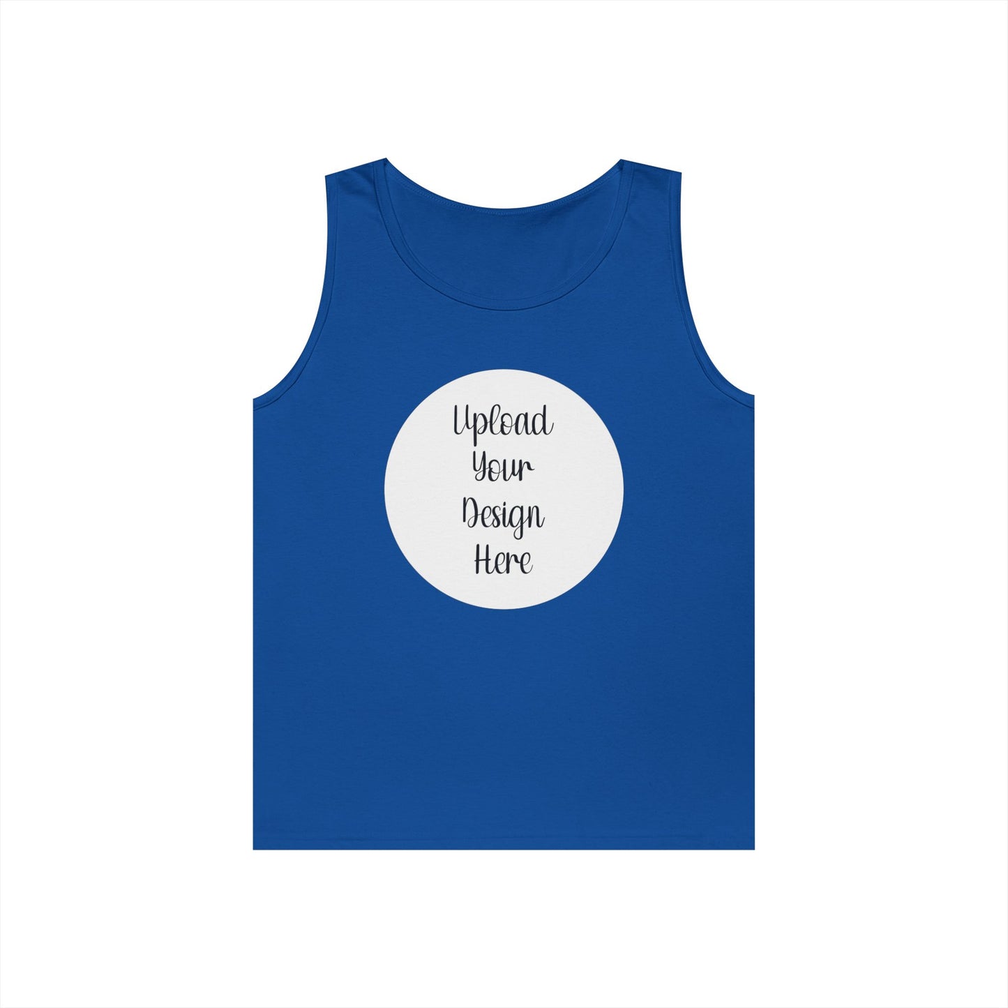 *Custom Tank Top — Gildan Various Colors - Upload Your Design