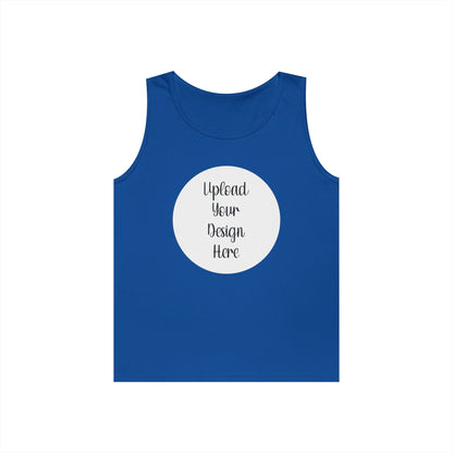 *Custom Tank Top — Gildan Various Colors - Upload Your Design