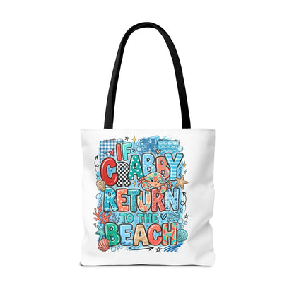 Crabby — Beach-Ready AOP Carryall