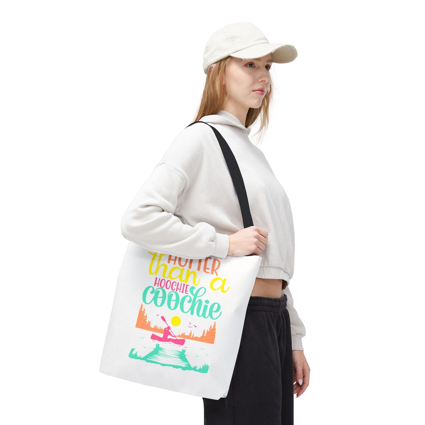 Hotter Than A Hoochie Coochie — Beach-Ready AOP Carryall
