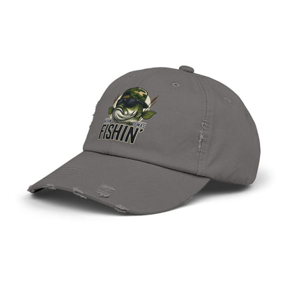 Wishin I Was Fishin —  Baseball Hat