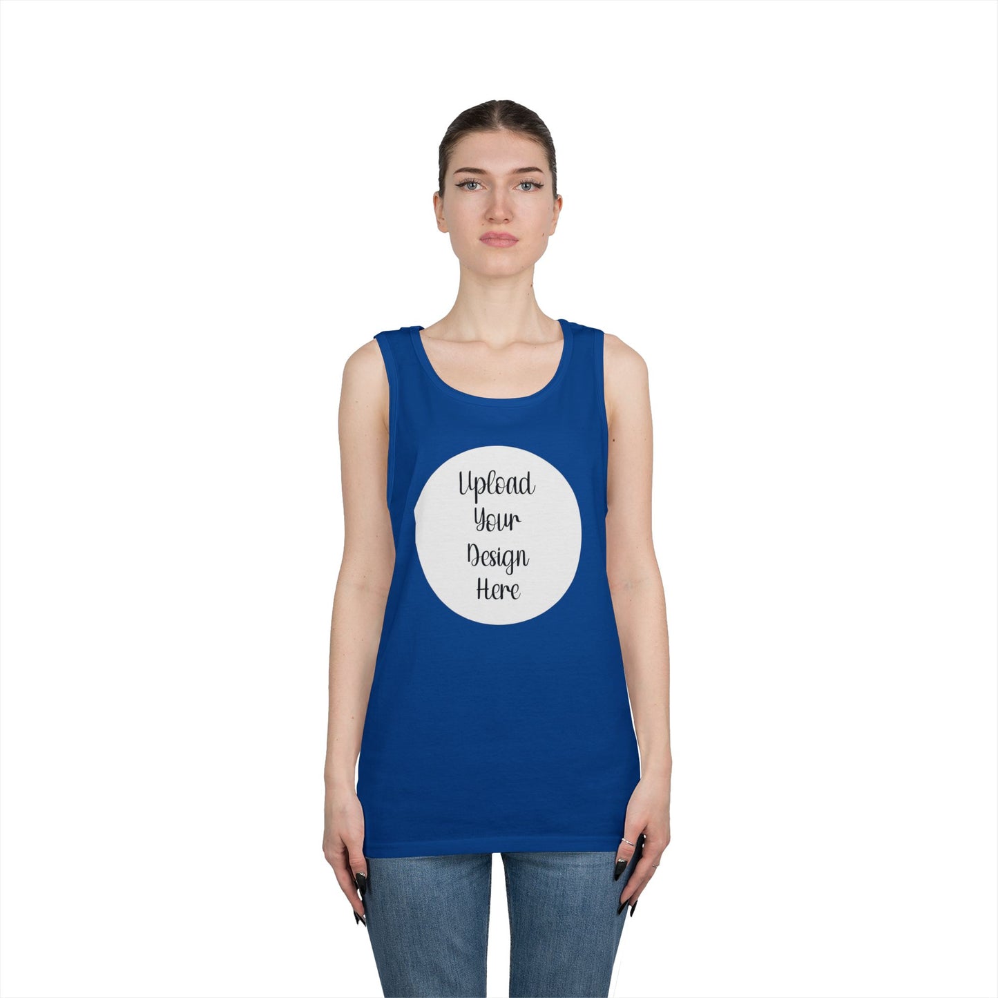 *Custom Tank Top — Gildan Various Colors - Upload Your Design