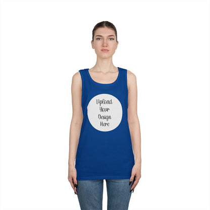 *Custom Tank Top — Gildan Various Colors - Upload Your Design
