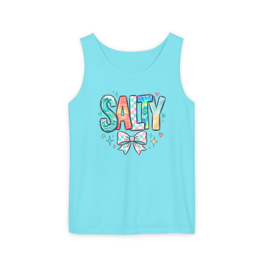 Salty — Breathable Garment-Dyed Summer Tank