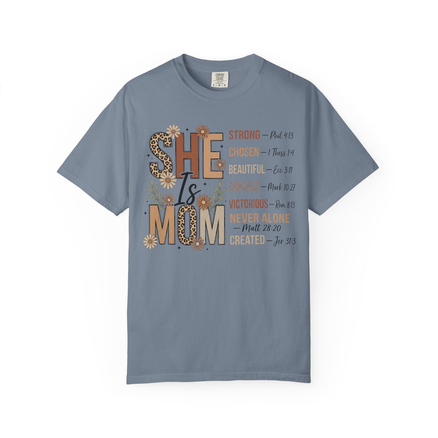 She Is Mom — Mom Graphic T-Shirt