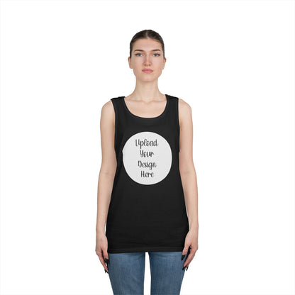 *Custom Tank Top — Gildan Various Colors - Upload Your Design