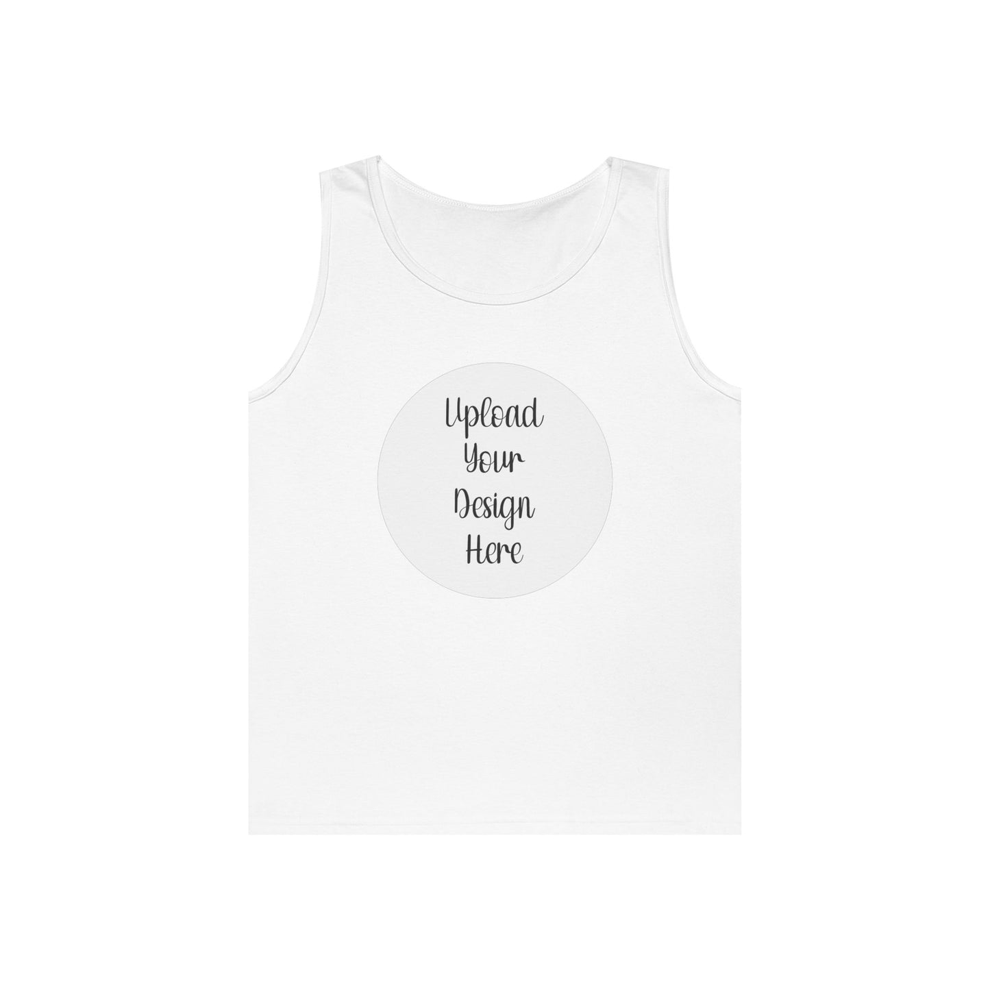 *Custom Tank Top — Gildan Various Colors - Upload Your Design