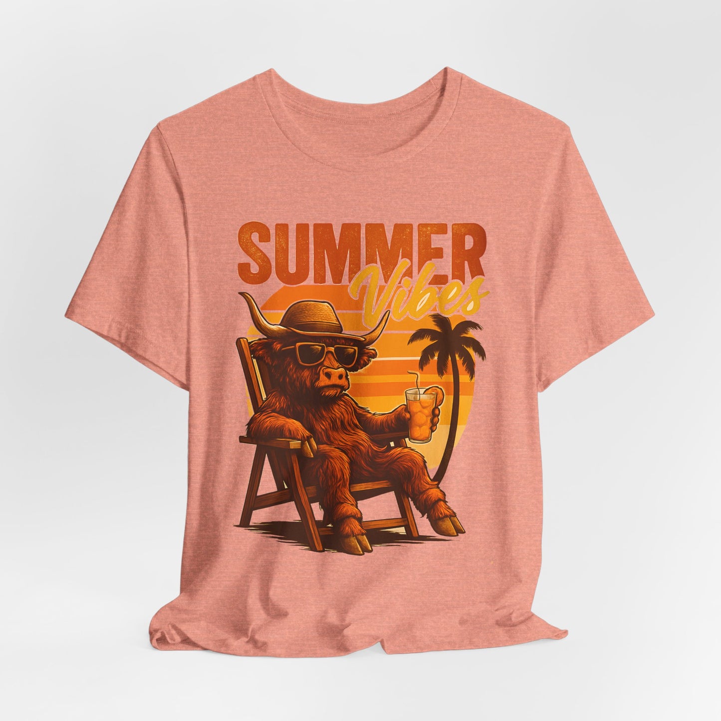 Highland Cow T-Shirt — celebrate summer Graphic Tee