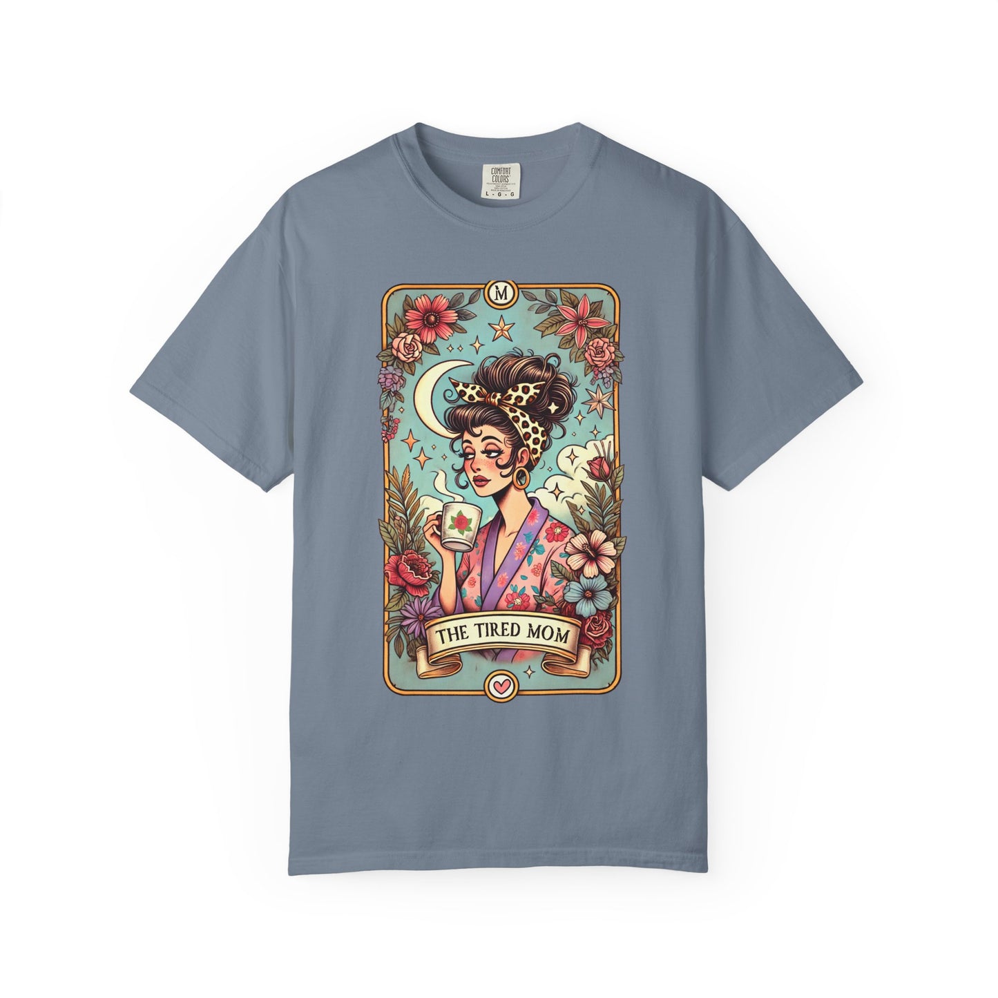 Vintage The Tired Mom T-Shirt —Mom Graphic Tee