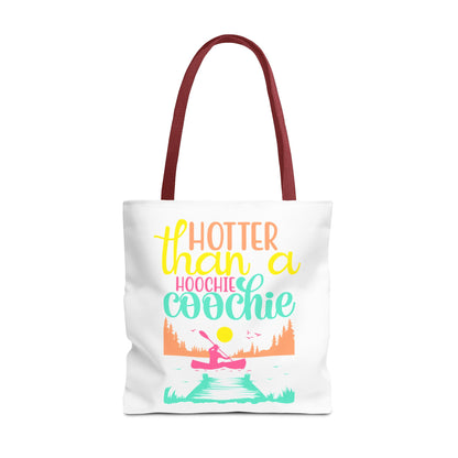Hotter Than A Hoochie Coochie — Beach-Ready AOP Carryall