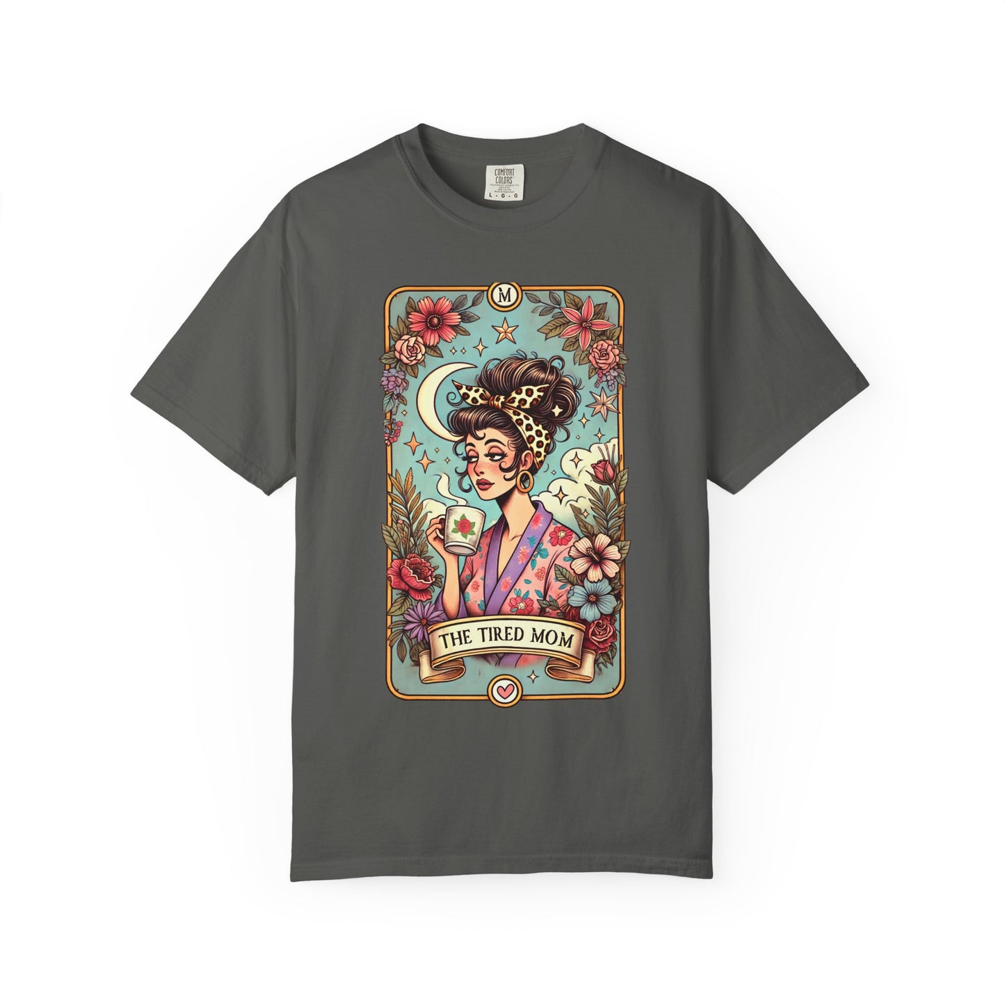 Vintage The Tired Mom T-Shirt —Mom Graphic Tee