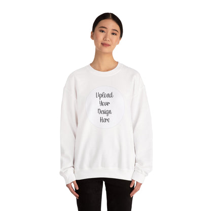 *Custom Crewneck Sweatshirt — Gildan Various Colors - Upload Your Design