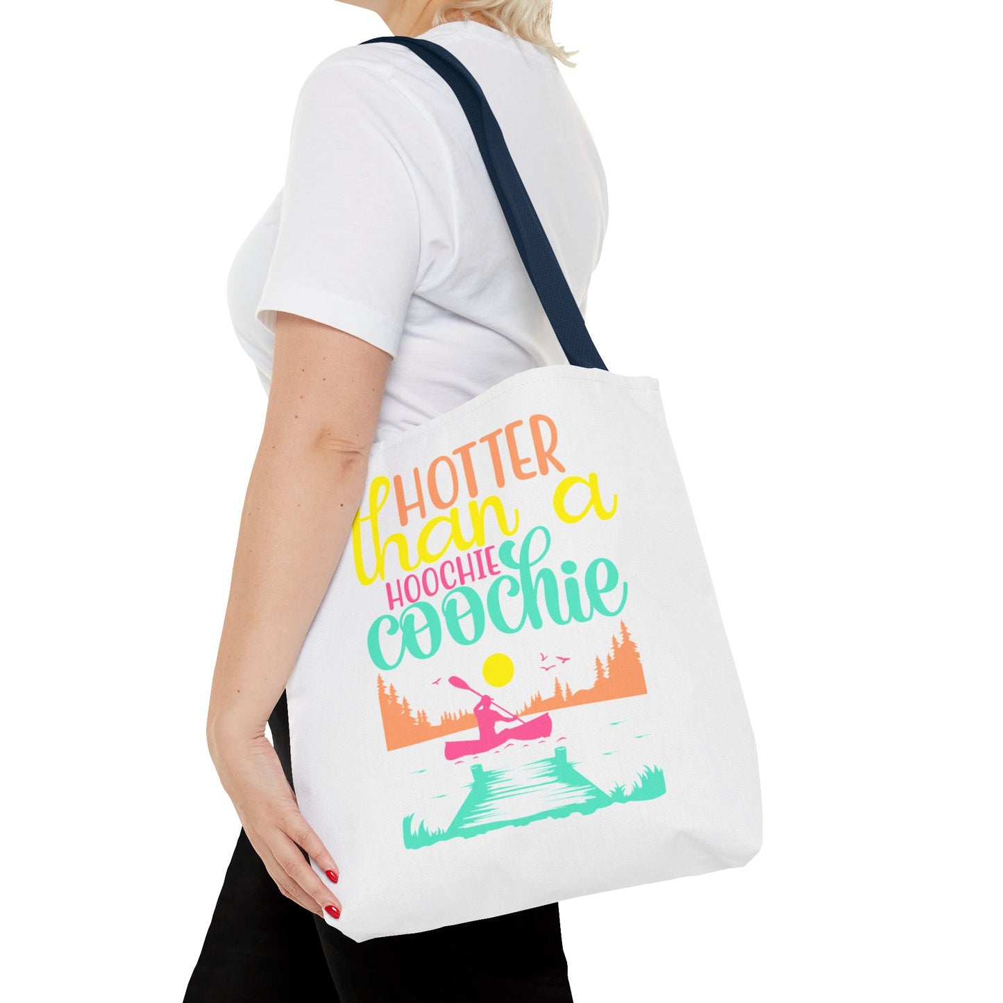 Hotter Than A Hoochie Coochie — Beach-Ready AOP Carryall