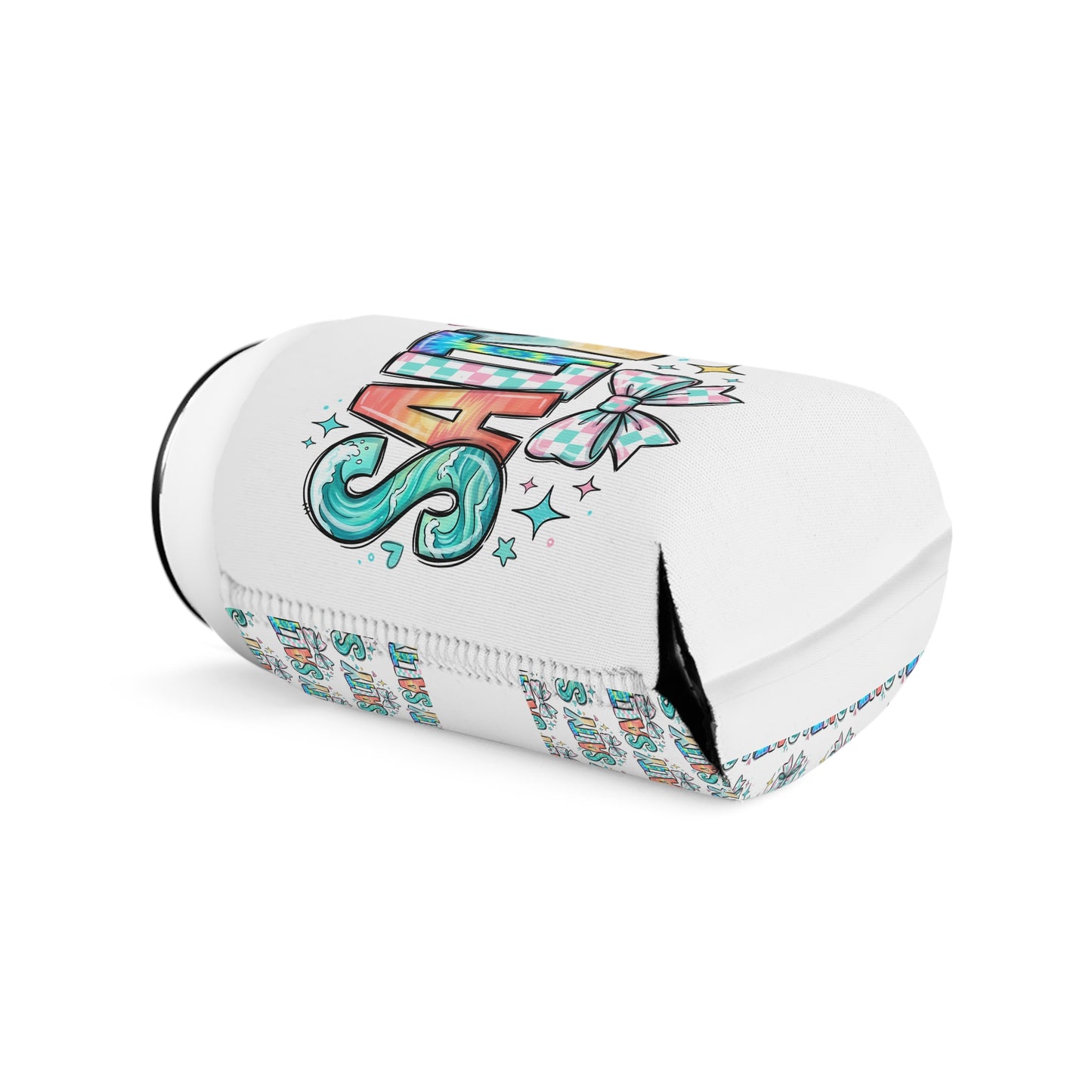 Salty Can Cooler Sleeve — Personalized Can Koozie for BBQs & Beach Days