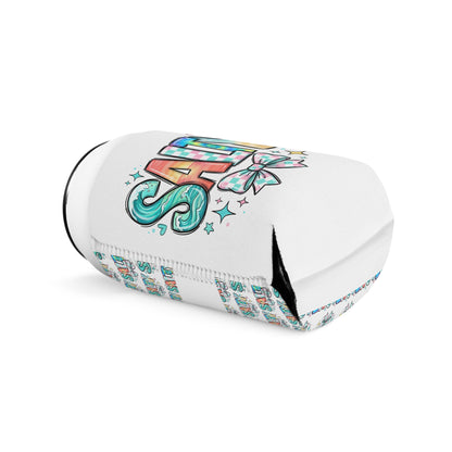 Salty Can Cooler Sleeve — Personalized Can Koozie for BBQs & Beach Days