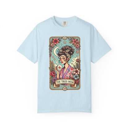 Vintage The Tired Mom T-Shirt —Mom Graphic Tee
