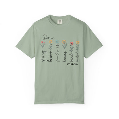She Is — Mom Graphic T-Shirt