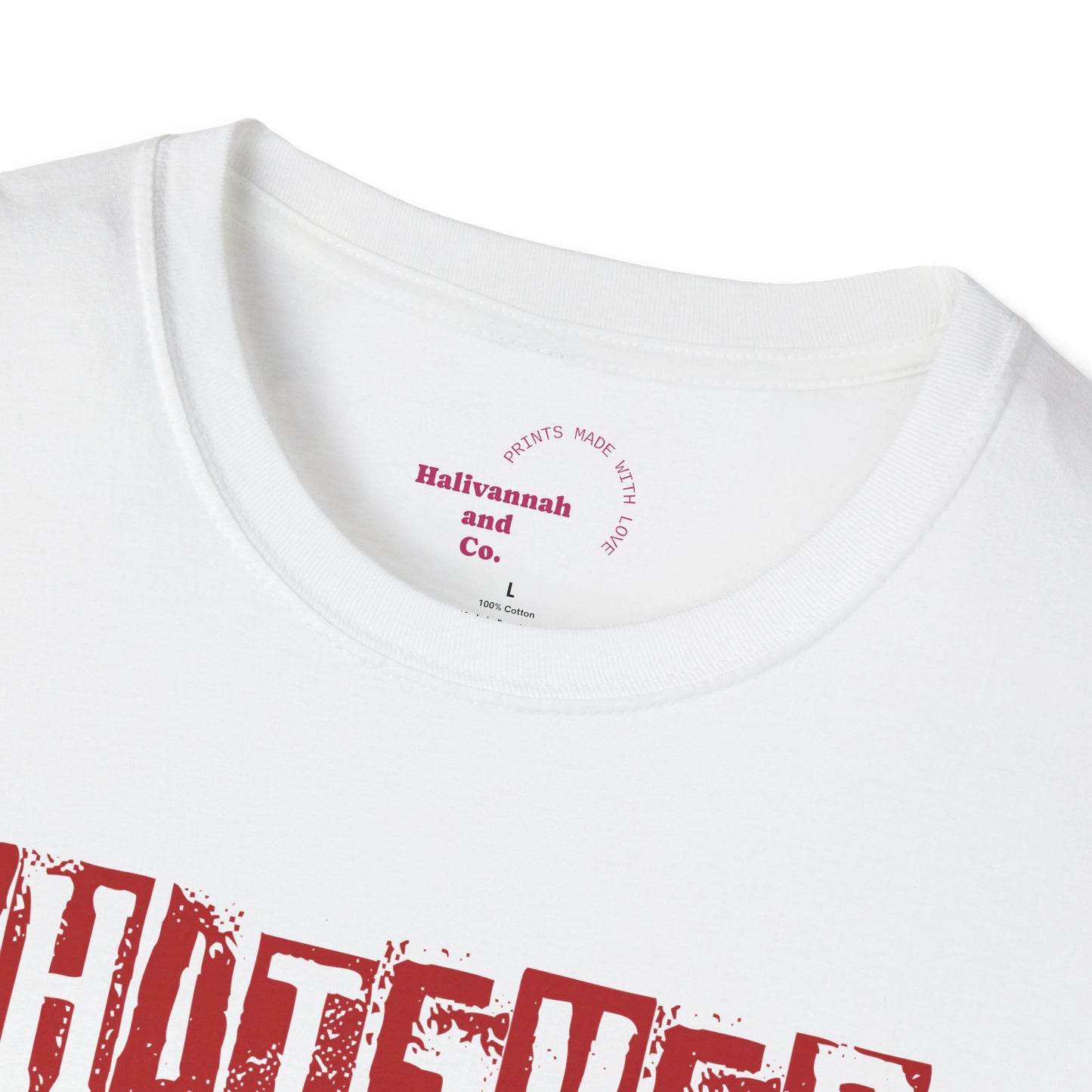 Whatever You Say Blue T-Shirt — Personalized Team Name & Number Jersey Tee