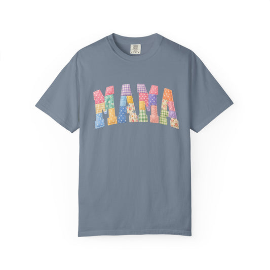 Faux Quilted Mama — Mom Graphic T-Shirt