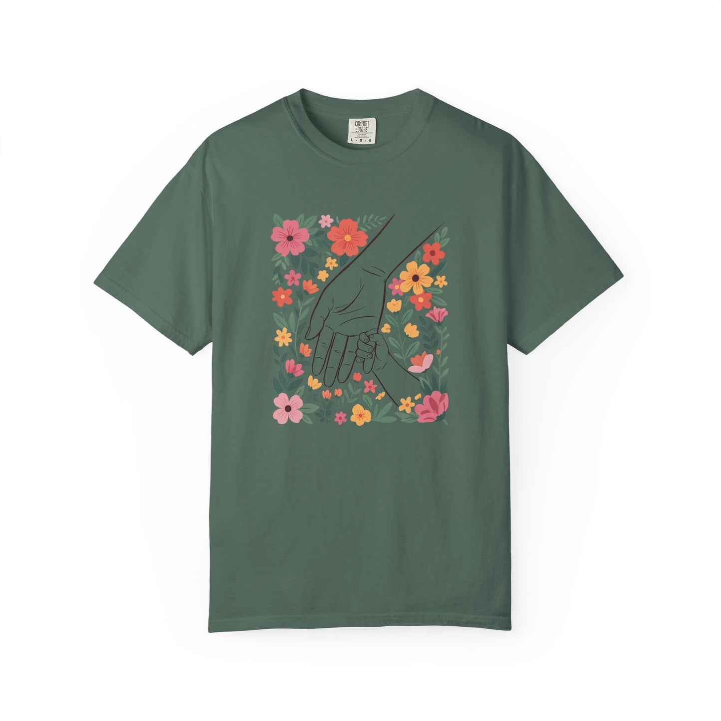 Mama Hand Tee — Bohemian Mom Graphic T-Shirt