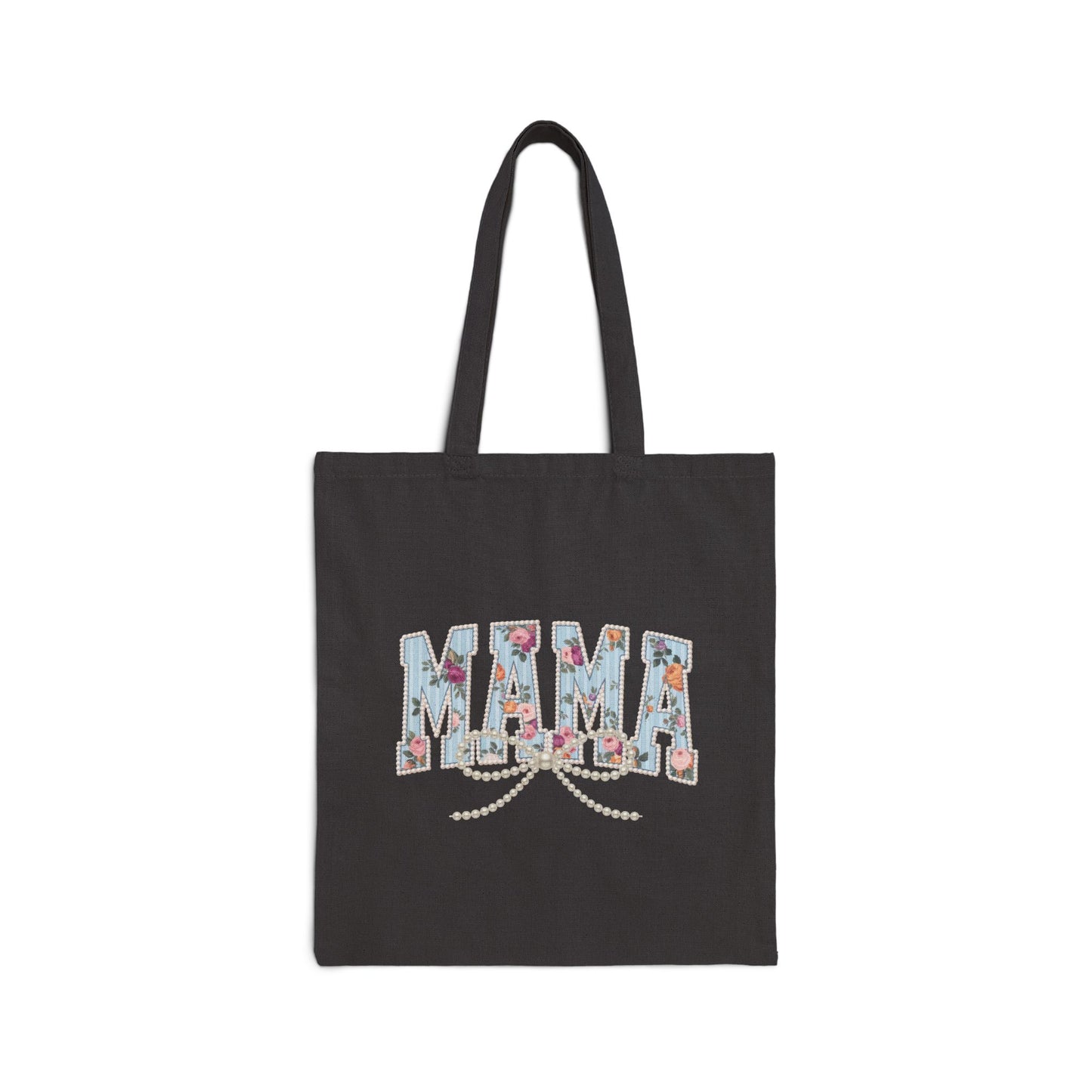 Mama Pearls -Cotton Canvas Tote Bag