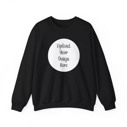 *Custom Crewneck Sweatshirt — Gildan Various Colors - Upload Your Design