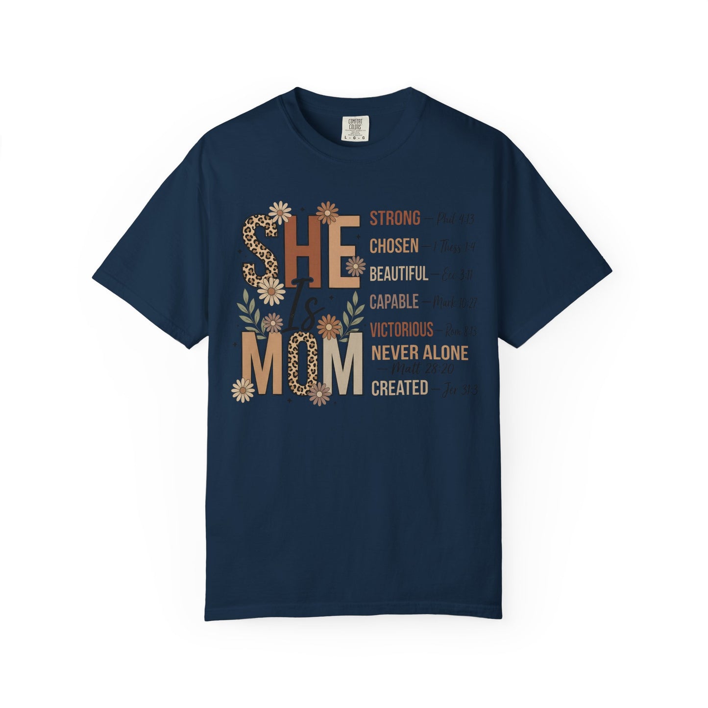 She Is Mom — Mom Graphic T-Shirt