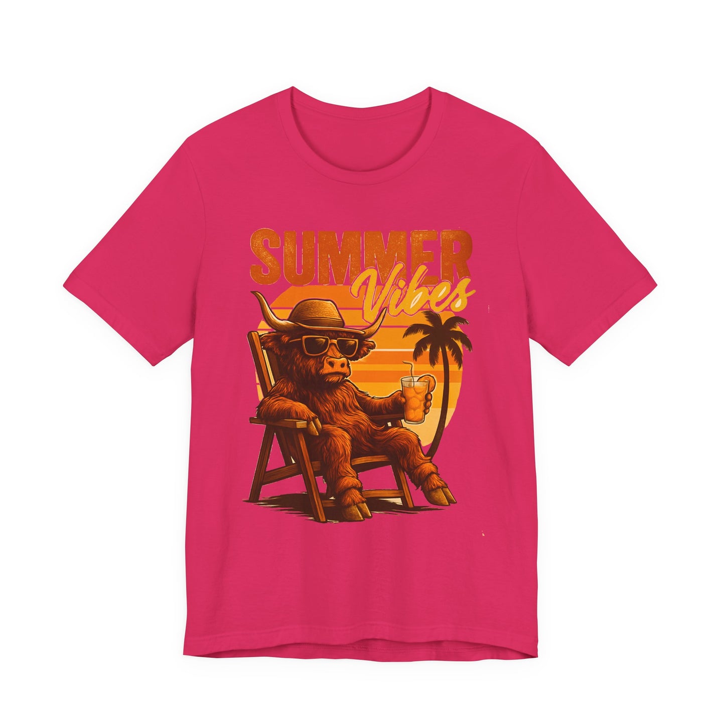 Highland Cow T-Shirt — celebrate summer Graphic Tee