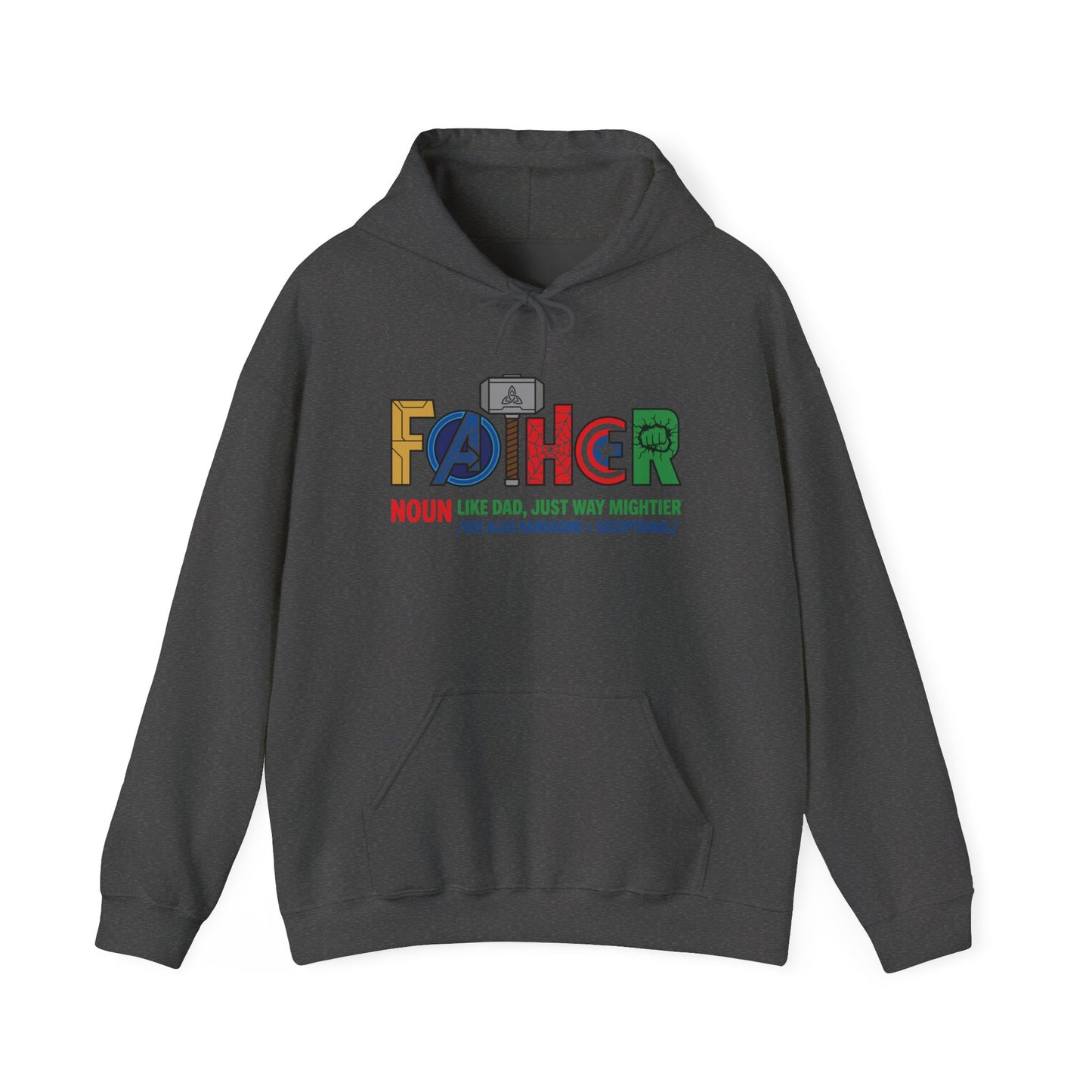 Superhero Father — Graphic Hoodie