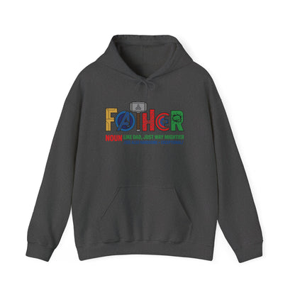Superhero Father — Graphic Hoodie