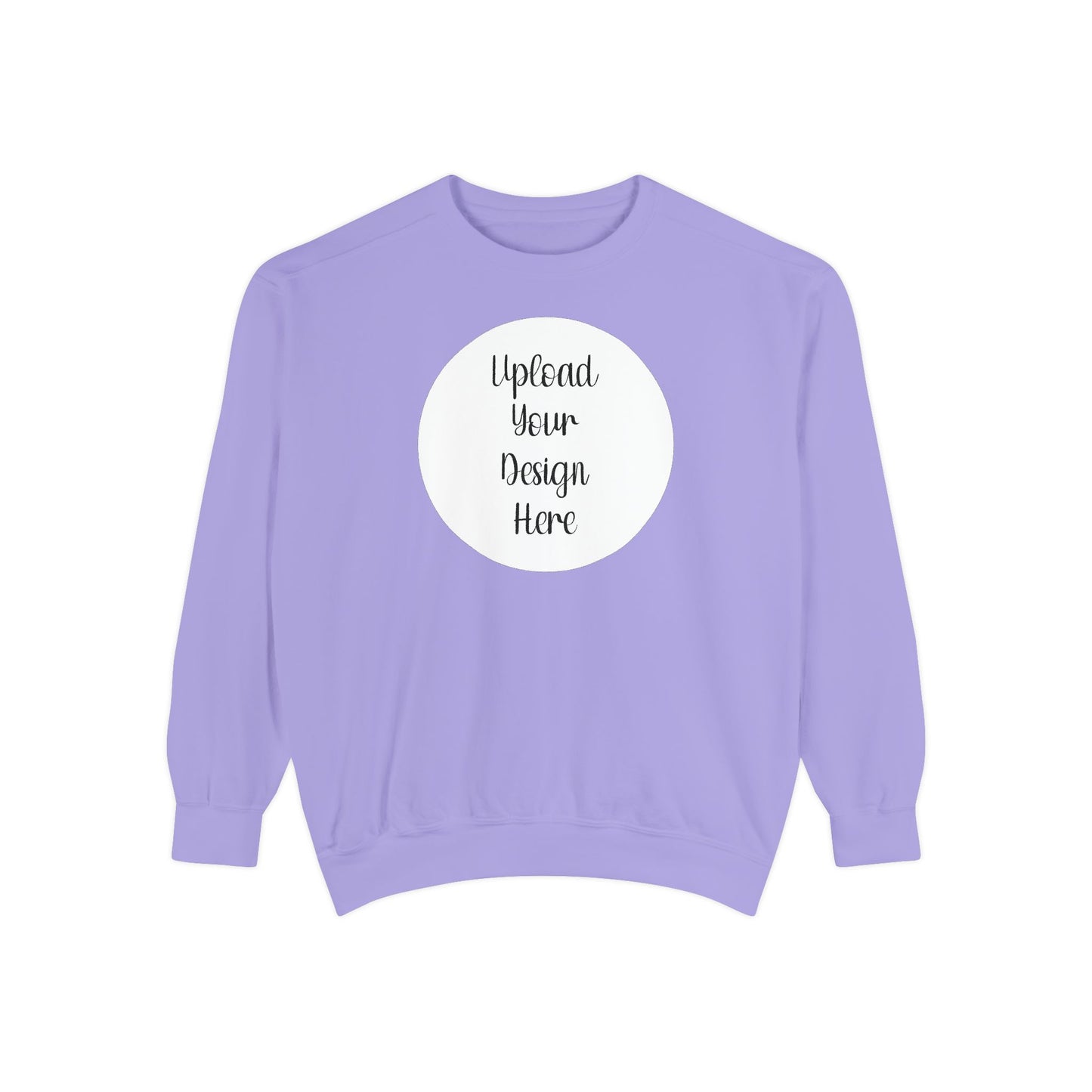 *Custom Crewneck Sweatshirt — Comfort Colors Various Colors - Upload Your Design