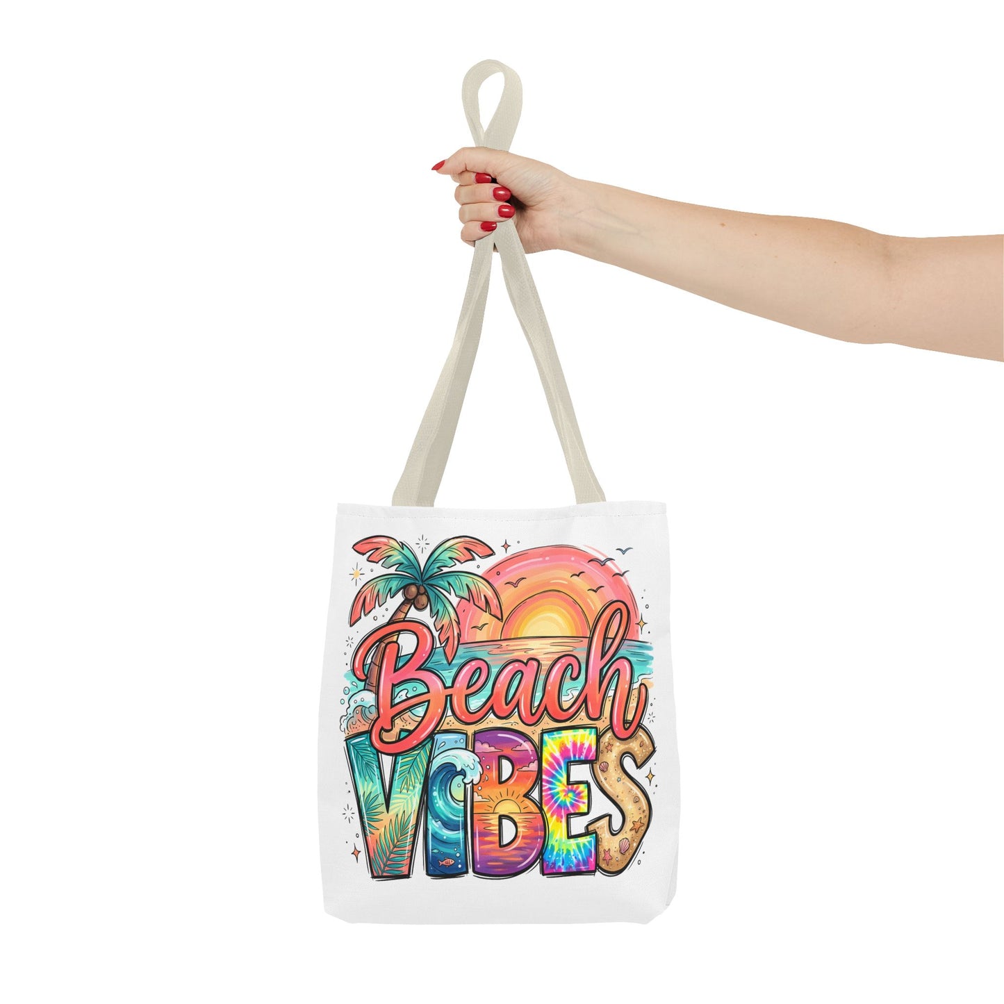 Beach Vibes — Beach-Ready AOP Carryall