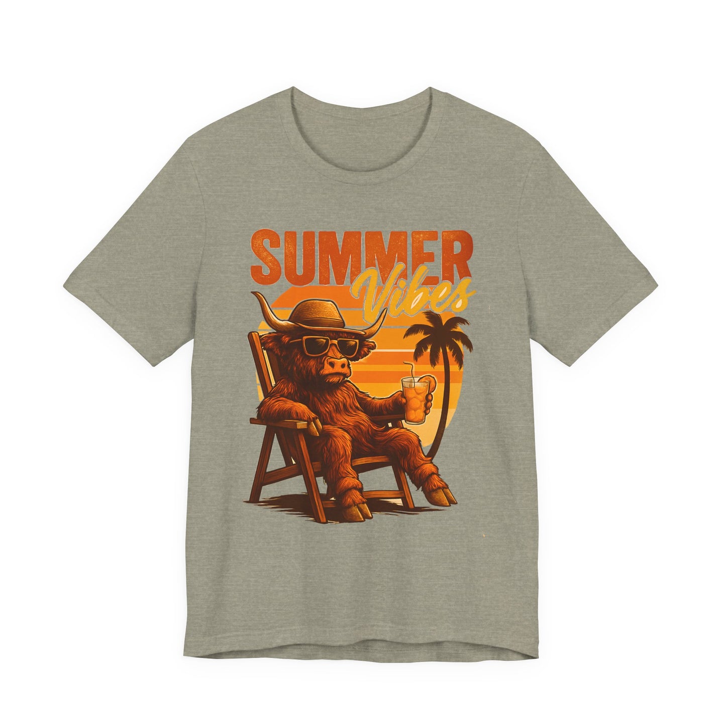 Highland Cow T-Shirt — celebrate summer Graphic Tee