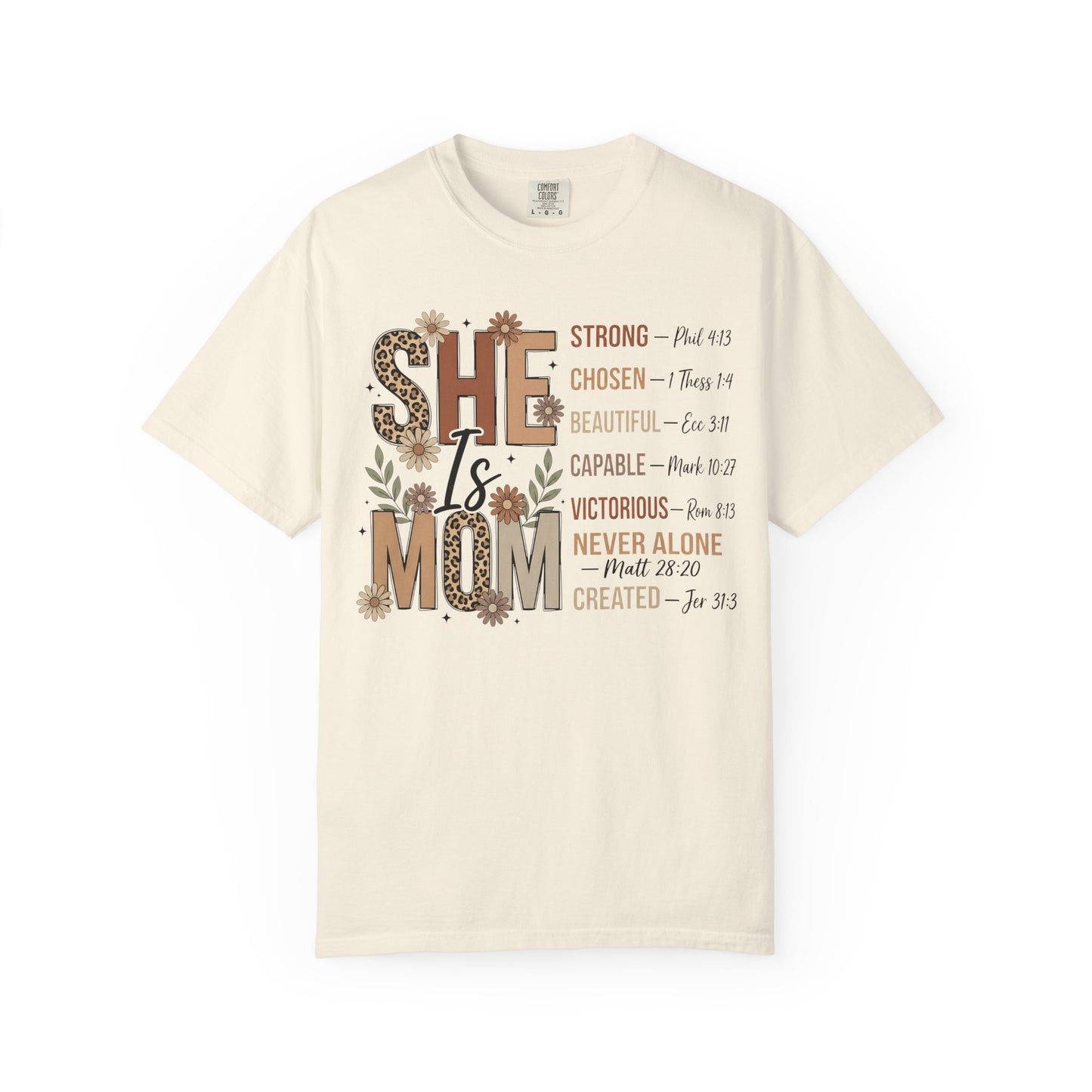 She Is Mom — Mom Graphic T-Shirt