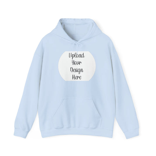 *Custom Hoodie - Front Only - Gildan Various Colors - Upload Your Design