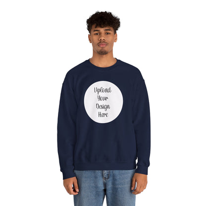 *Custom Crewneck Sweatshirt — Gildan Various Colors - Upload Your Design