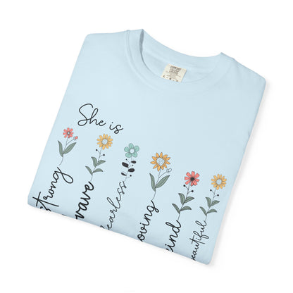 She Is — Mom Graphic T-Shirt