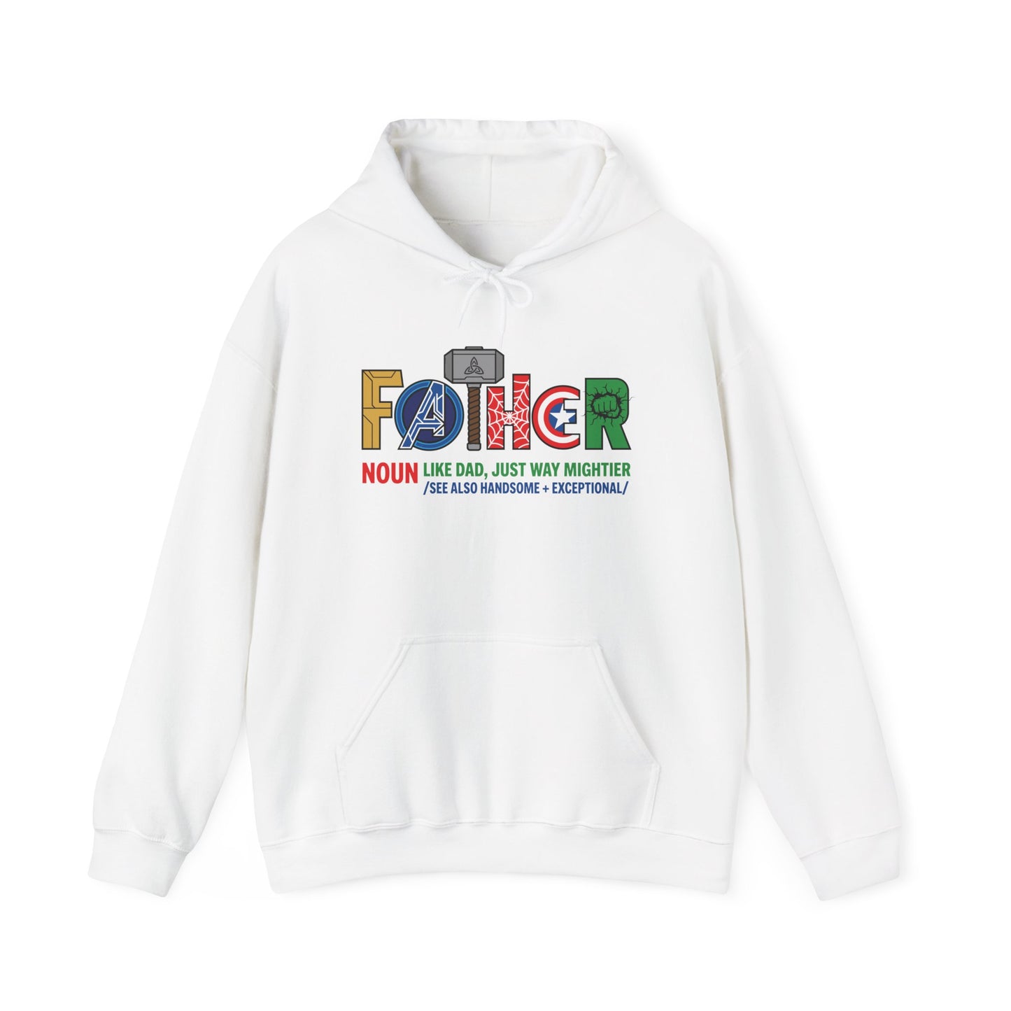Superhero Father — Graphic Hoodie