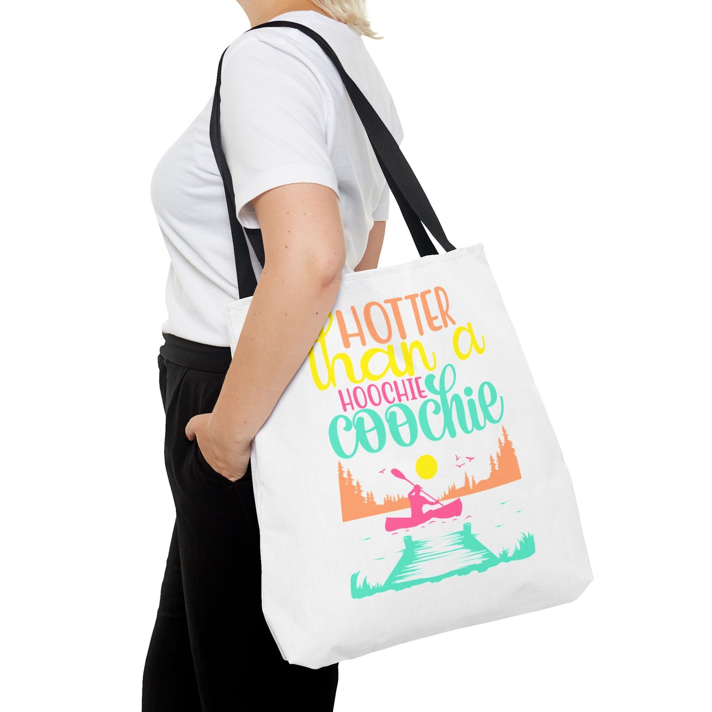Hotter Than A Hoochie Coochie — Beach-Ready AOP Carryall
