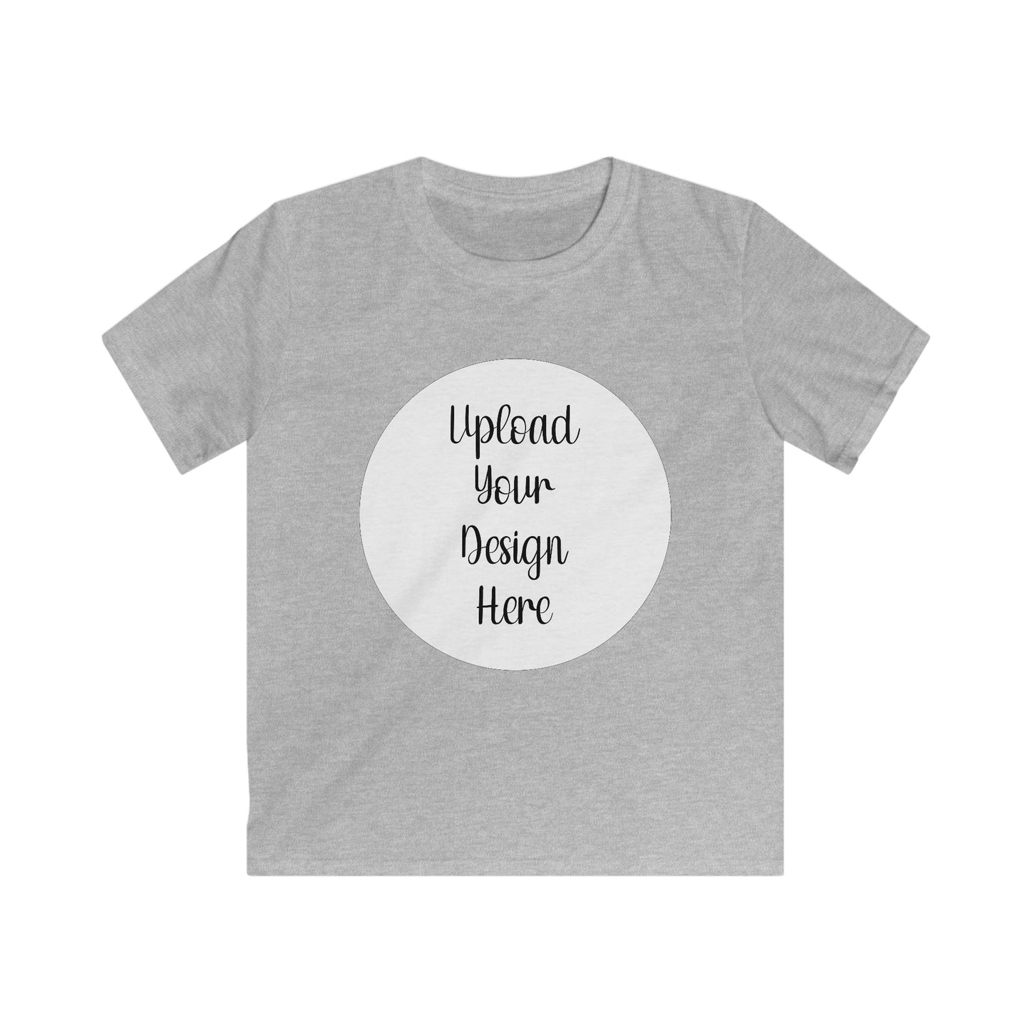 *Custom Kids Tee — Gildan Soft Style Various Colors - Upload Your Design