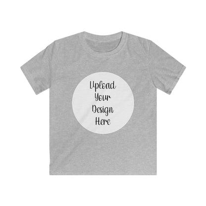 *Custom Kids Tee — Gildan Soft Style Various Colors - Upload Your Design